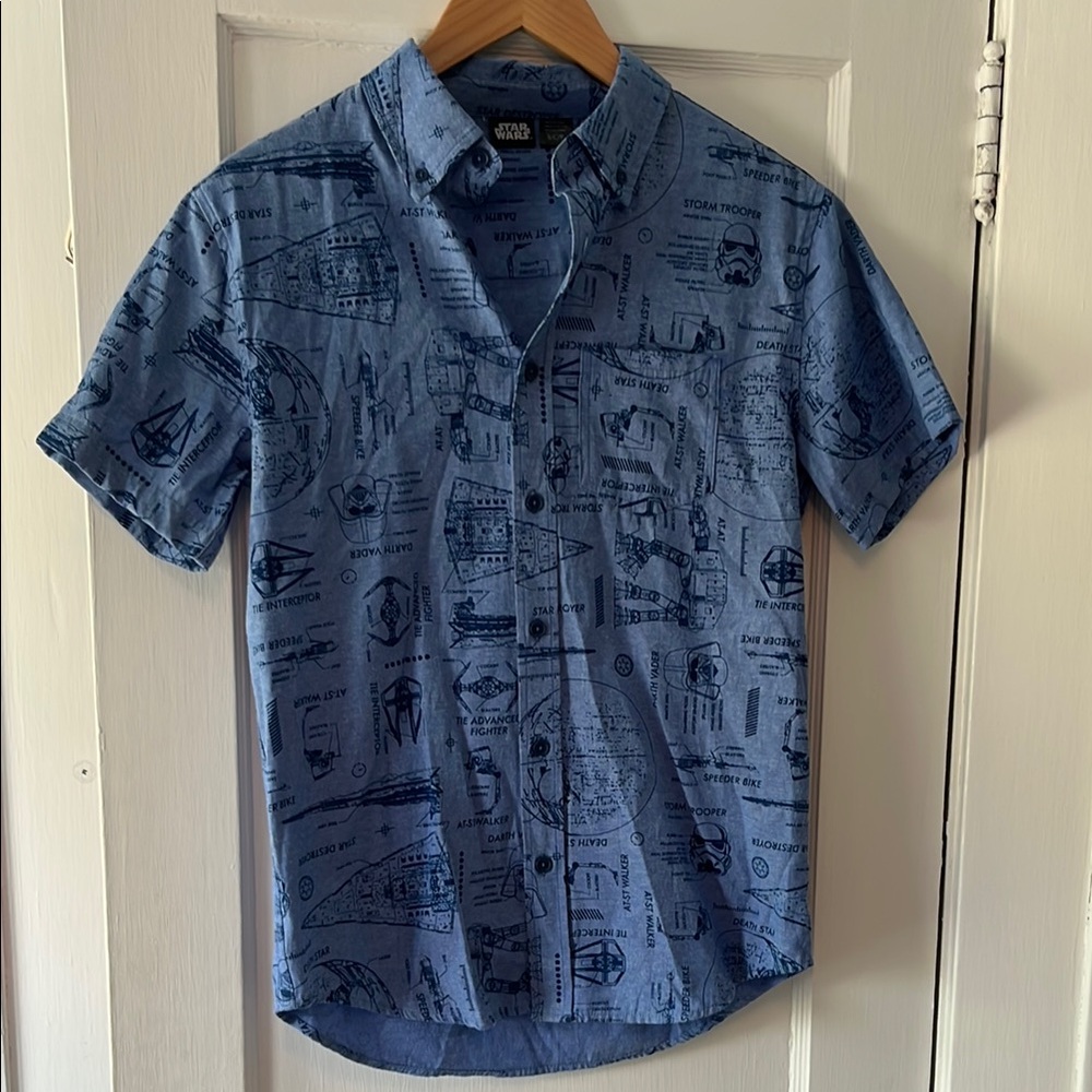 Star Wars Blue Polo